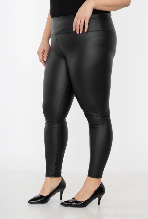 Leather look legging - Plus size