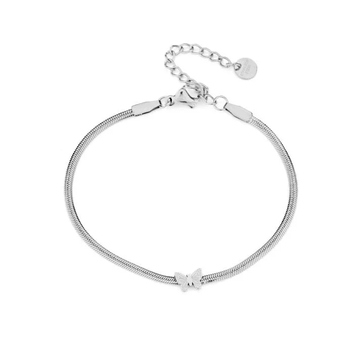 Vlinder armband - Zilver