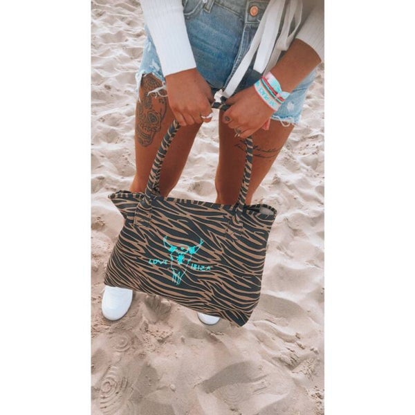 Ibiza bag - zebra