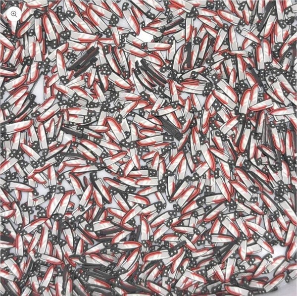 Knife Polymer Clay Slices