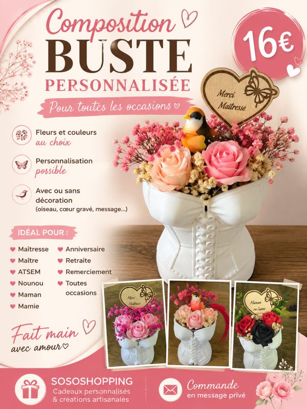 BUSTE FLORALE