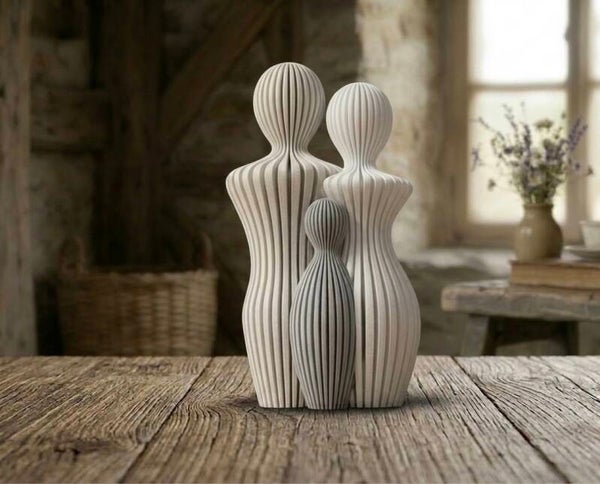 Familliebeeldje koppel 1 kind