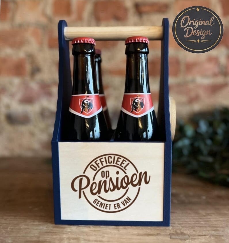 Gepersonaliseerd Bierkratje 25cl met Gravure – Het Ultieme Cadeau!