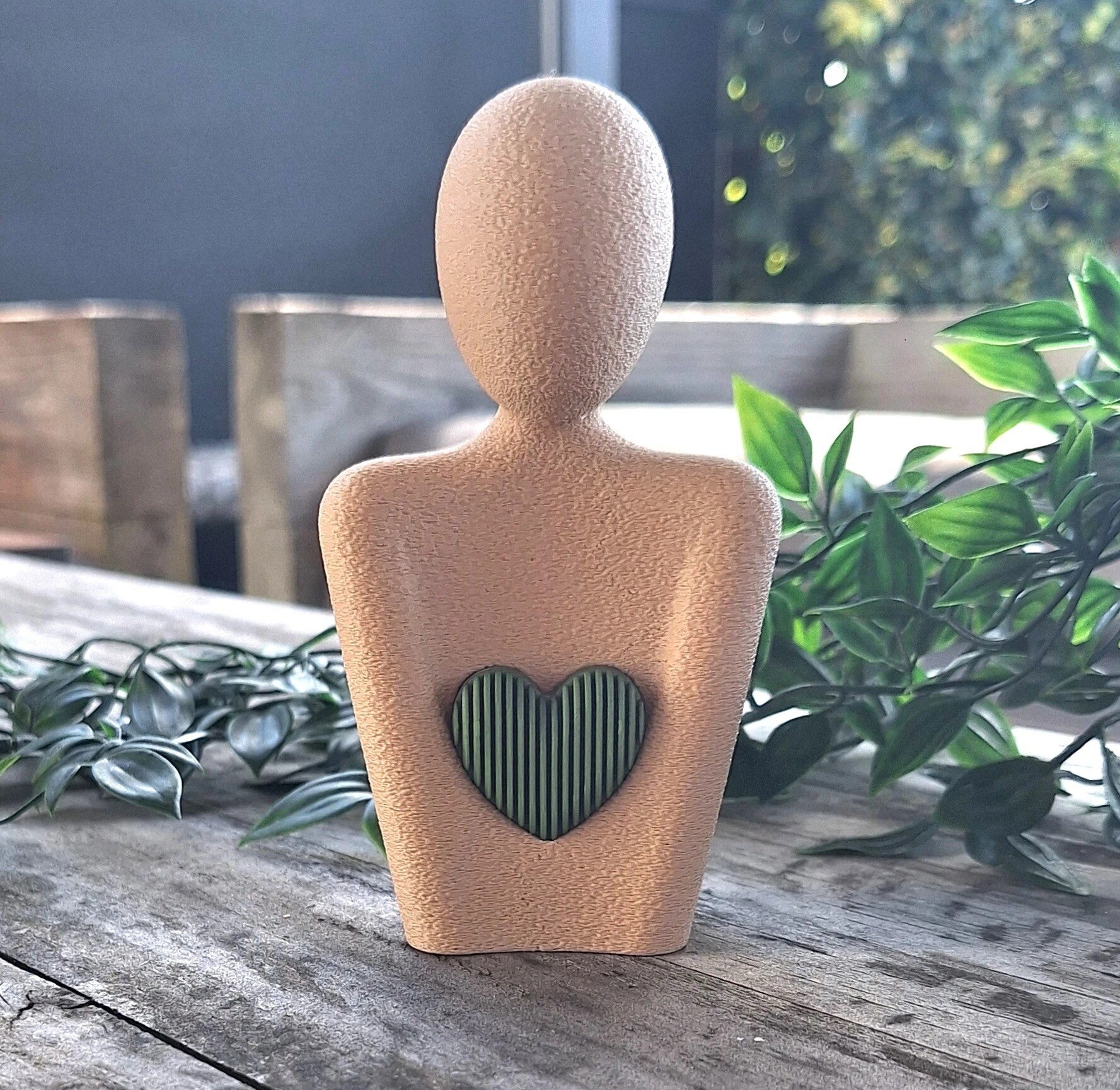 Valentijns beeldje met hart
