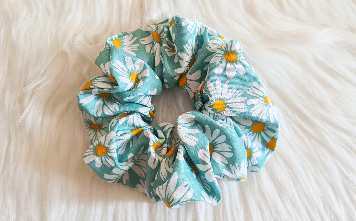 Scrunchie per Capelli  "Daisy" Extra Large