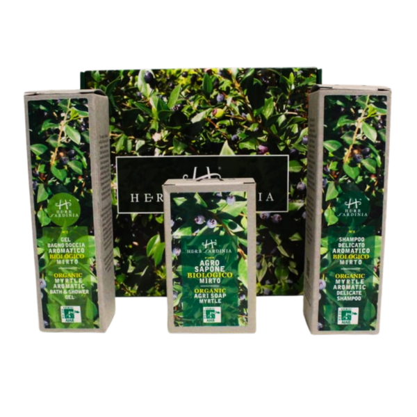 Geschenkset - Aromatische set met Mirte