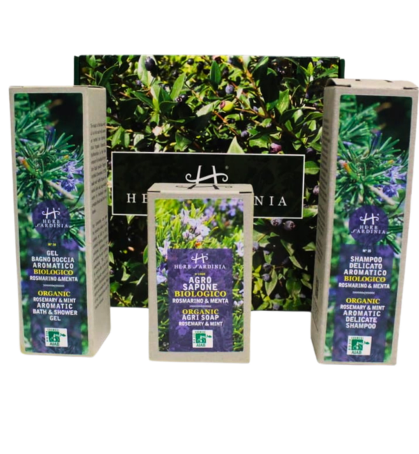 Geschenkset - Aromatische set met Rozemarijn & Munt