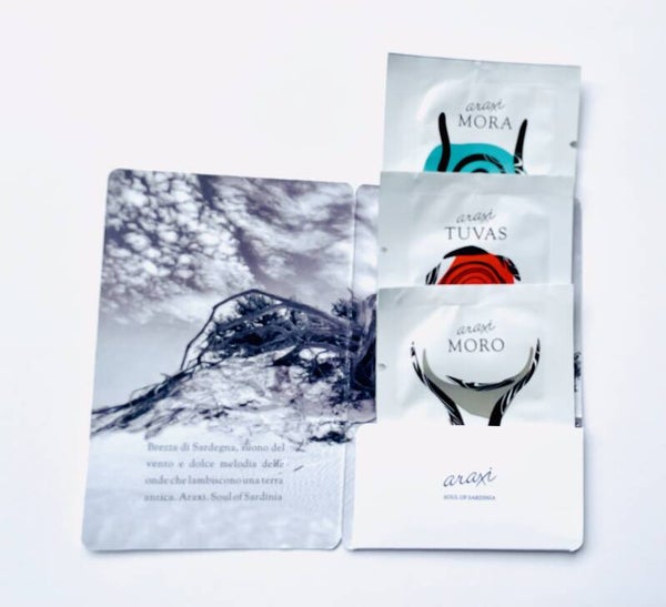 Araxi proefpakket van 3 stuks 1 ml eau de parfum