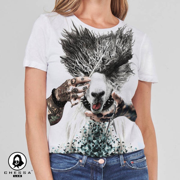 Dames T-shirt "COIFFEUR"