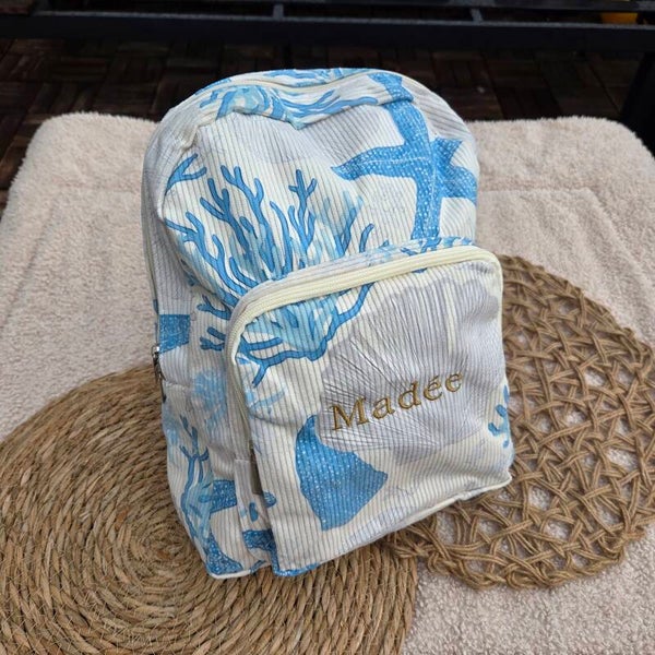 Rugtas met naam - Oceaan