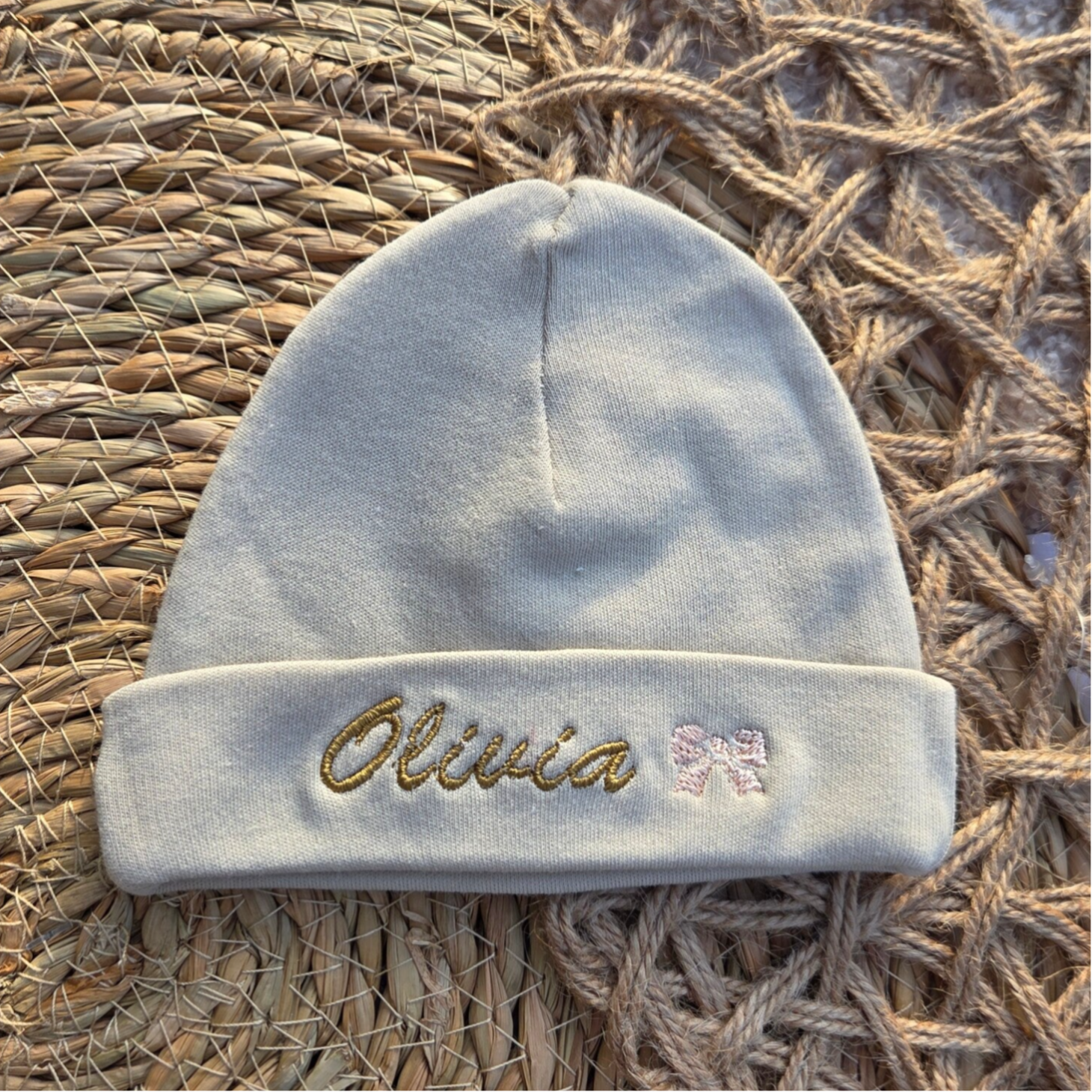 Newborn mutsje -   Beige