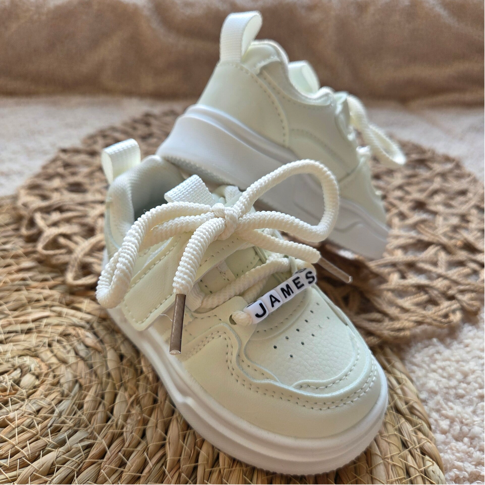 Sneakers met naam - Wit