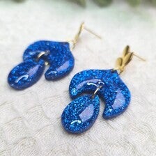 Livia | Glitter oorbellen