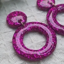 Didi | Glitter oorbellen