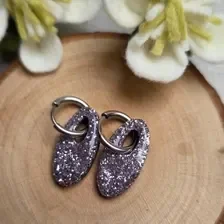 Mila | Glitter oorbellen