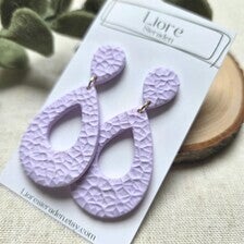 Violet | Polymeerklei oorbellen