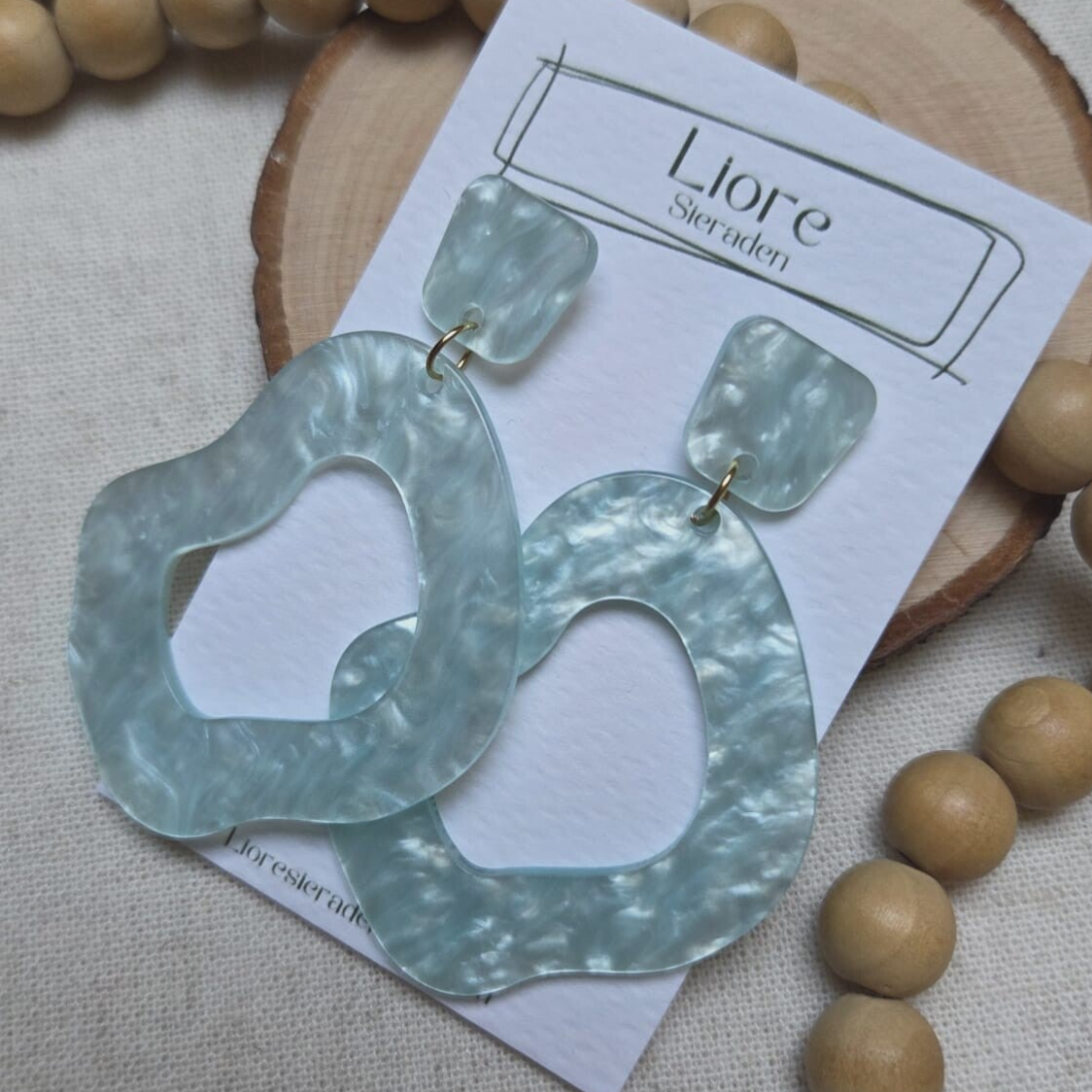 Juna | Resin oorbellen