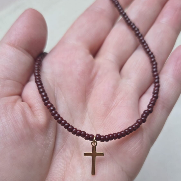 Faith | Christelijke kraaltjesketting