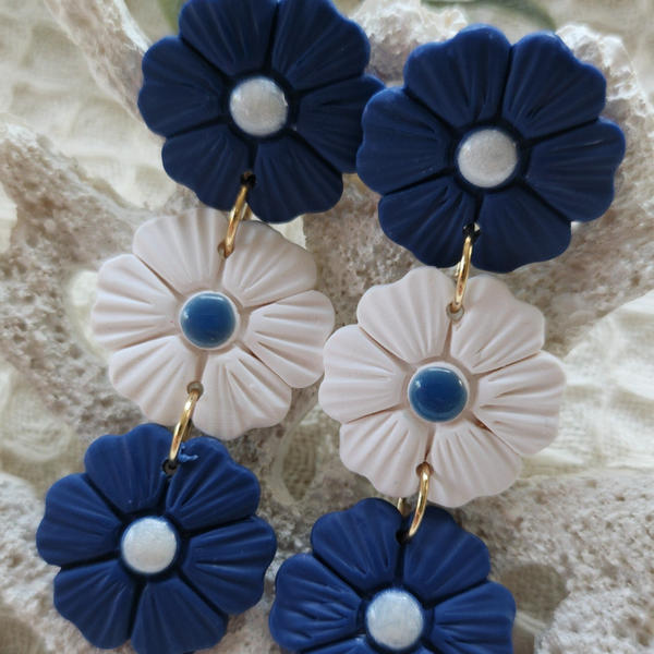 Bloemen oorbellen