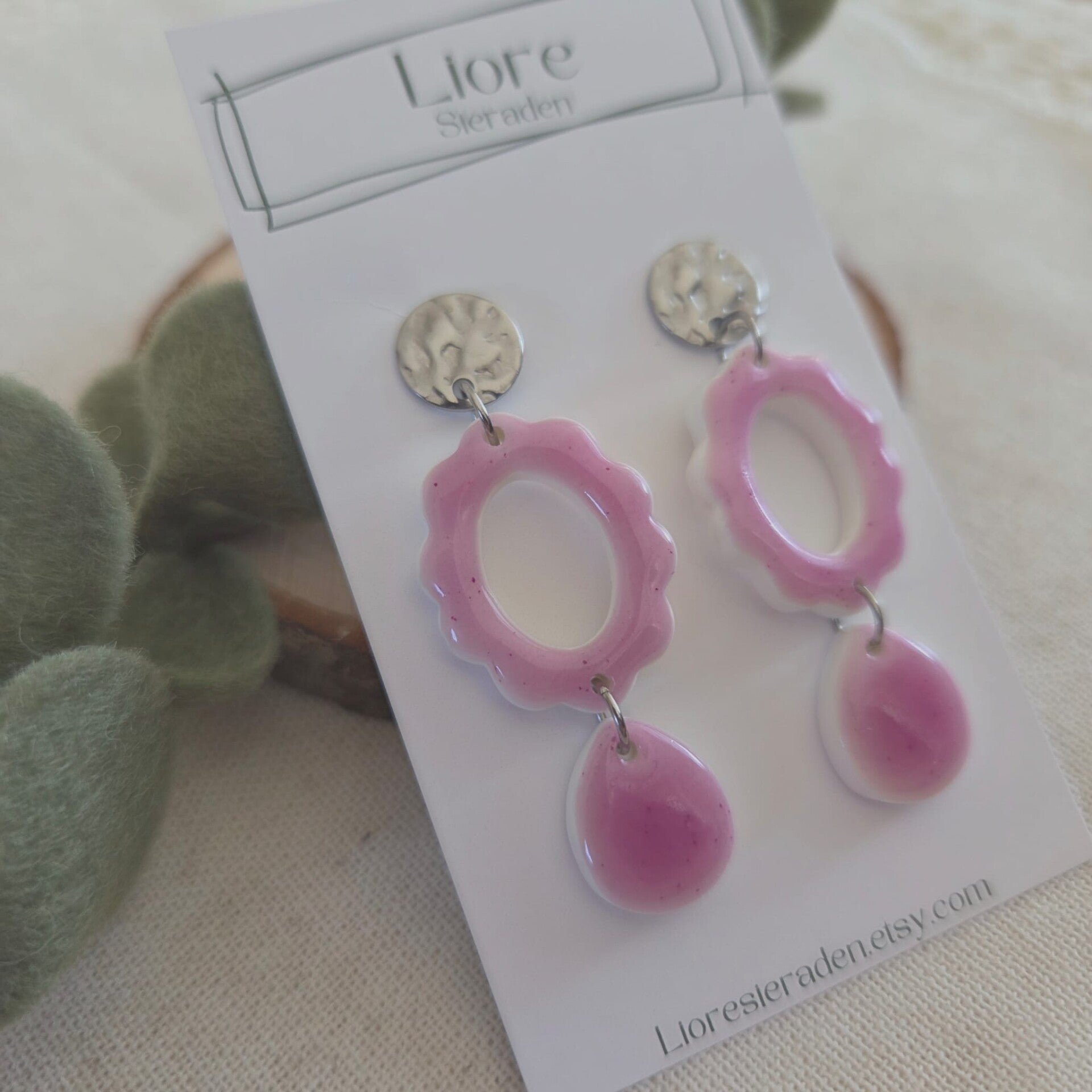 Liva | Pastel oorbellen