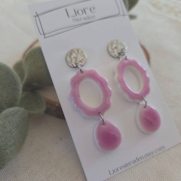 Liva | Pastel oorbellen