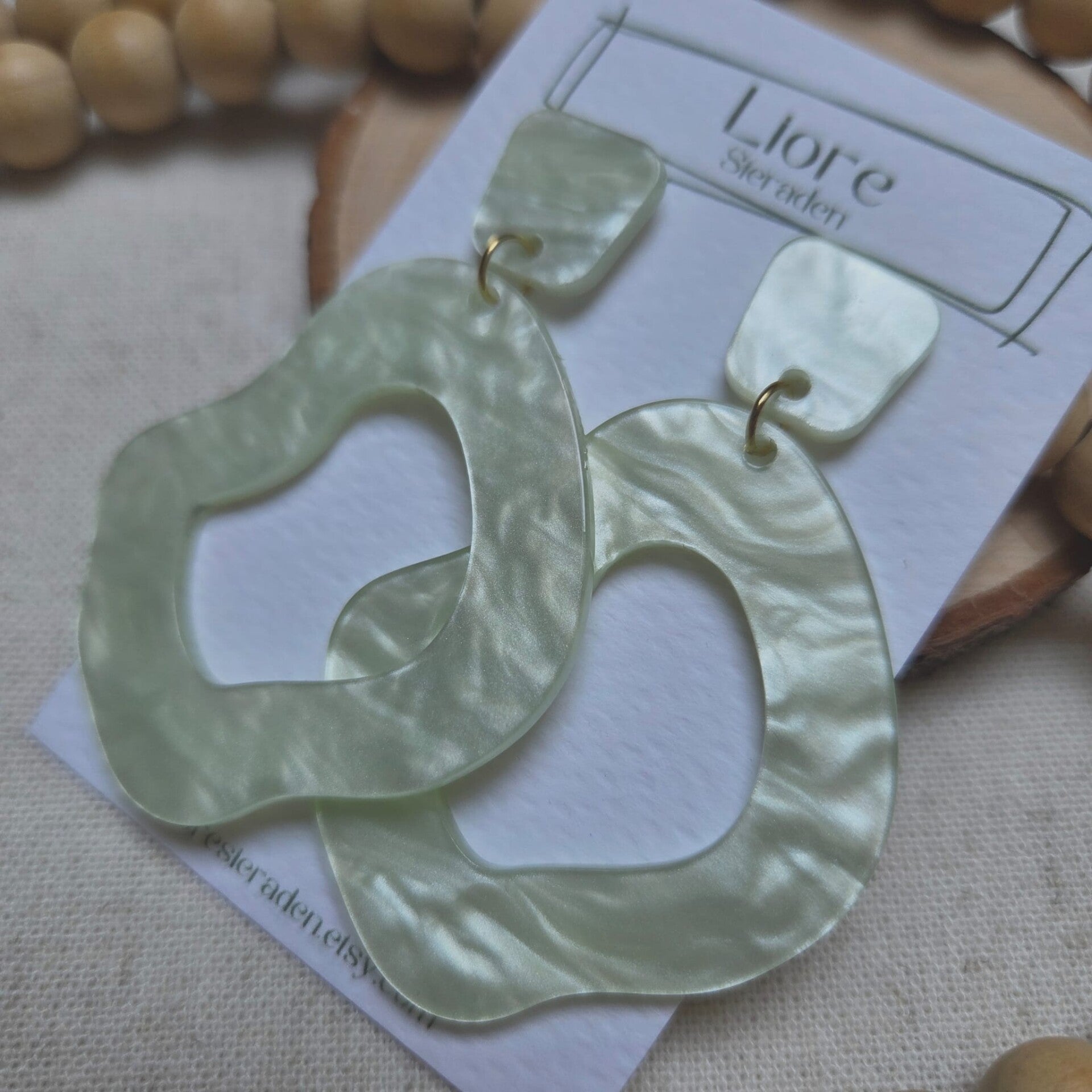 Lola | Resin oorbellen