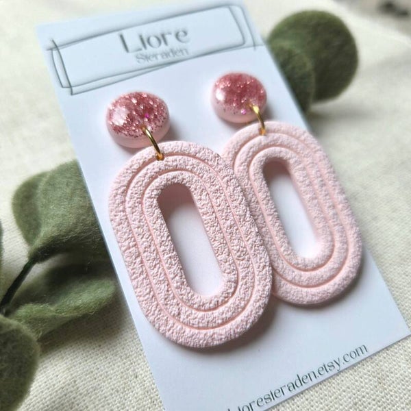 Liesel | Glitter oorbellen