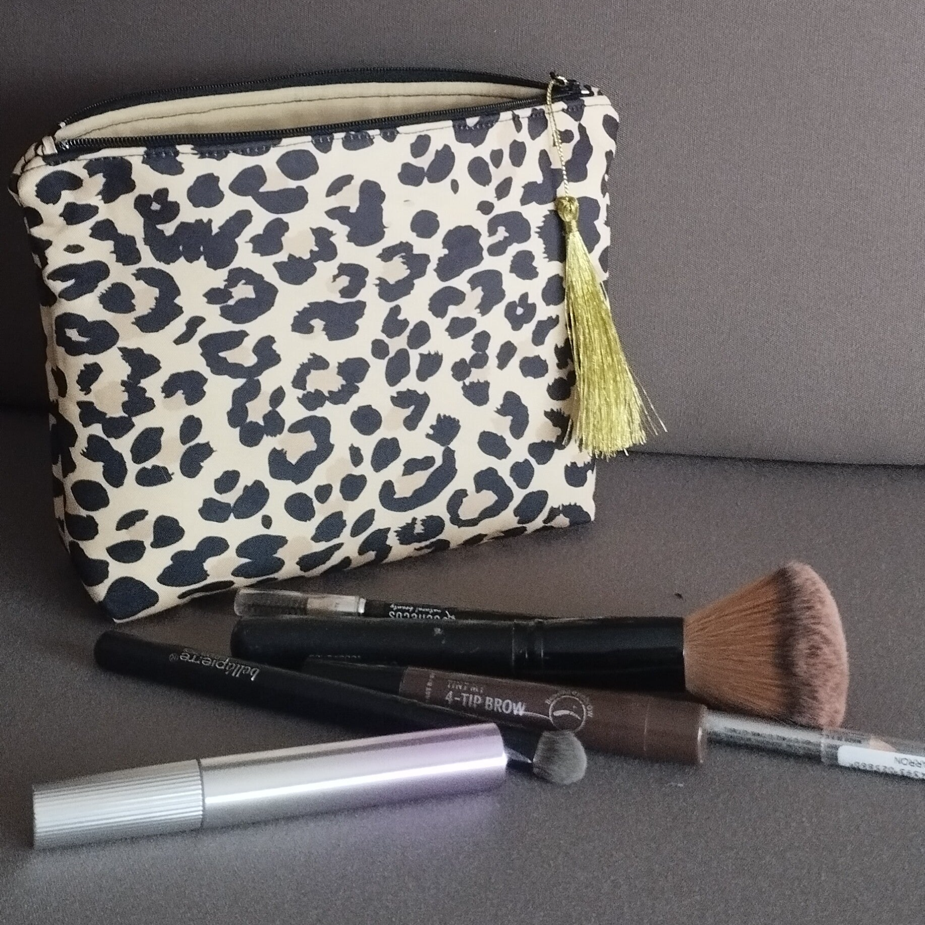 Trousse multi-usages léopard