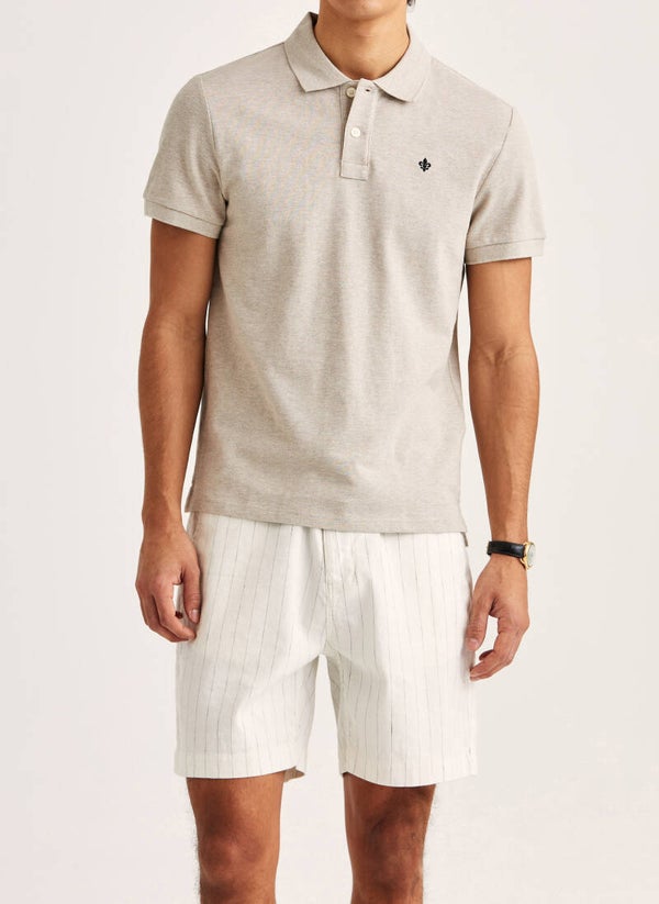 Morris Stockholm New Pique Polo Khaki