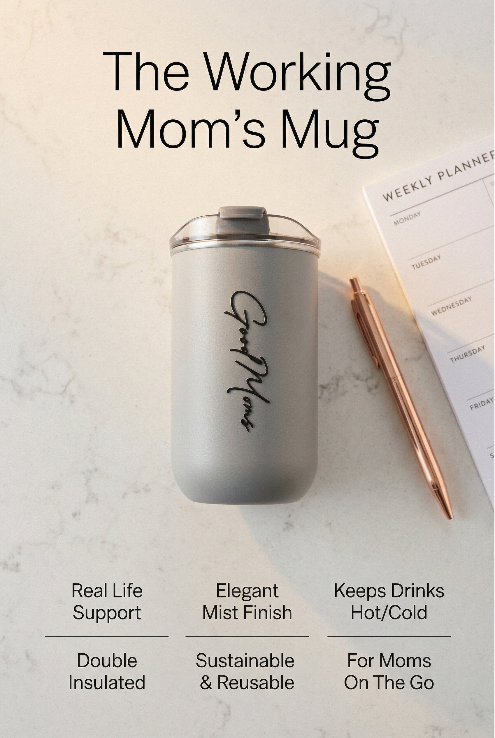 The GoodMoms Travel Mug For the Moms Juggling It All