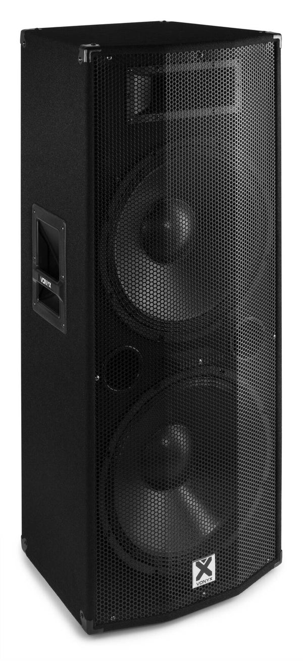 VONYX  CVB215 PA SPEAKER ACTIVE 2X 15” BT MP3 1600W