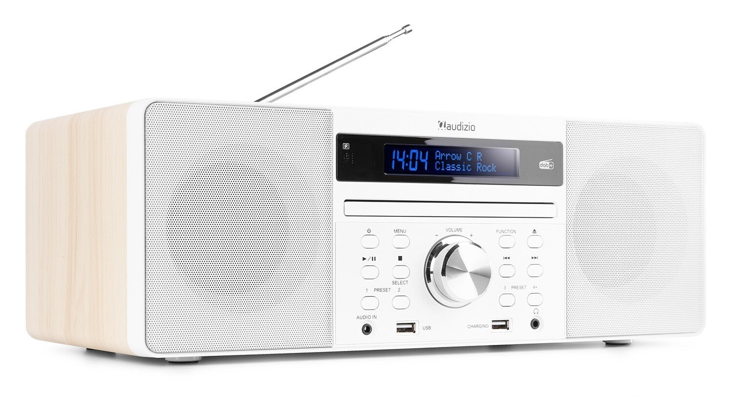 Prato All-in-One Music System CD/DAB+ White