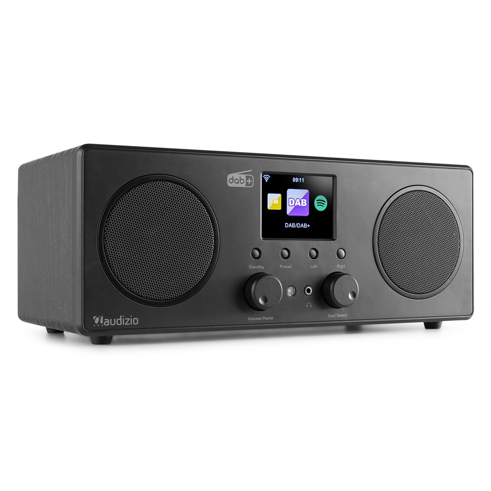 Bari WIFI Internet Stereo Radio with DAB+ Black
