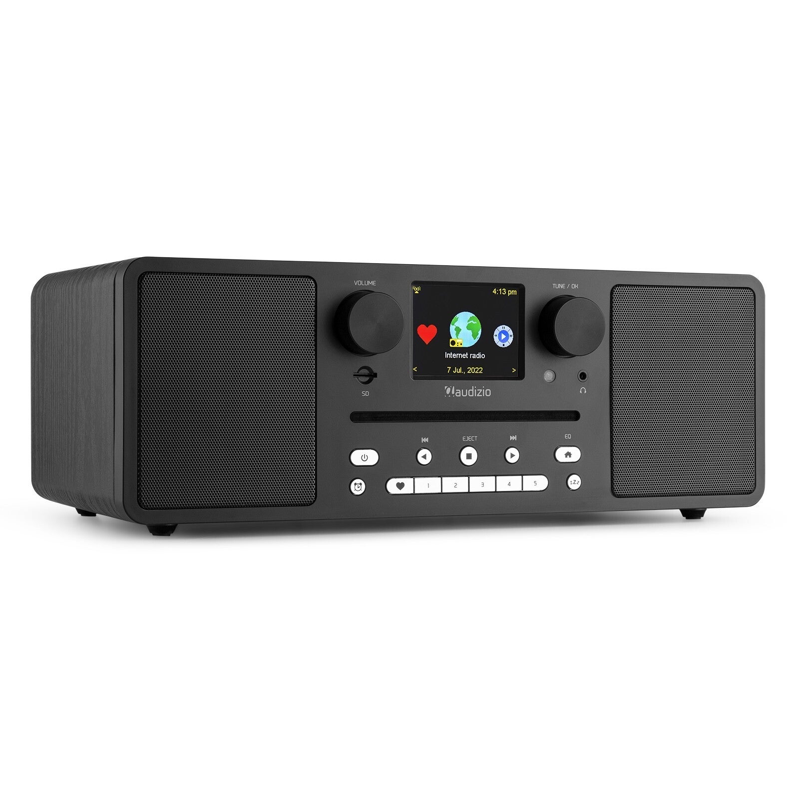Naples Digital Music System CD/BT/DAB+/Internet Black
