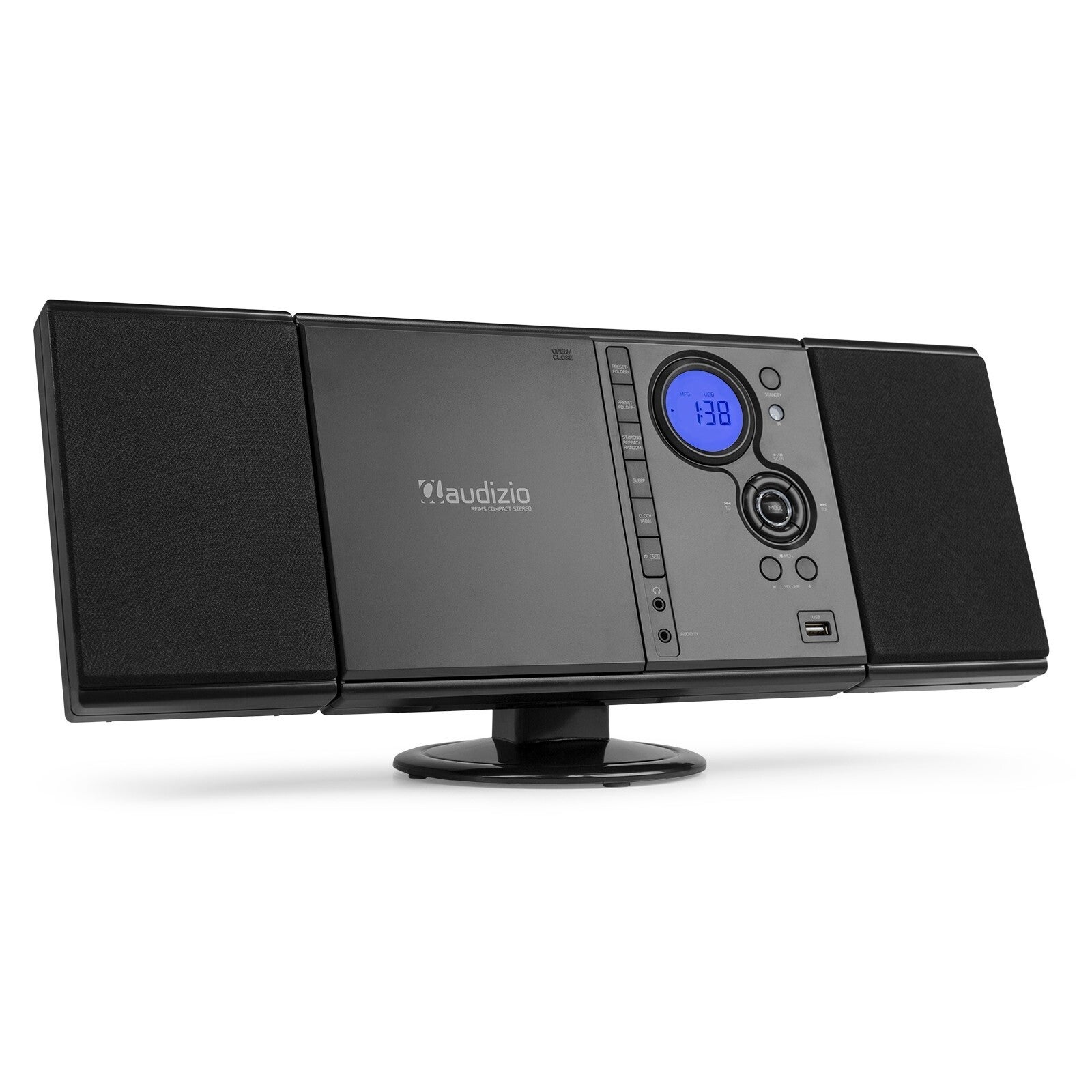 Reims Compact Stereo System Black