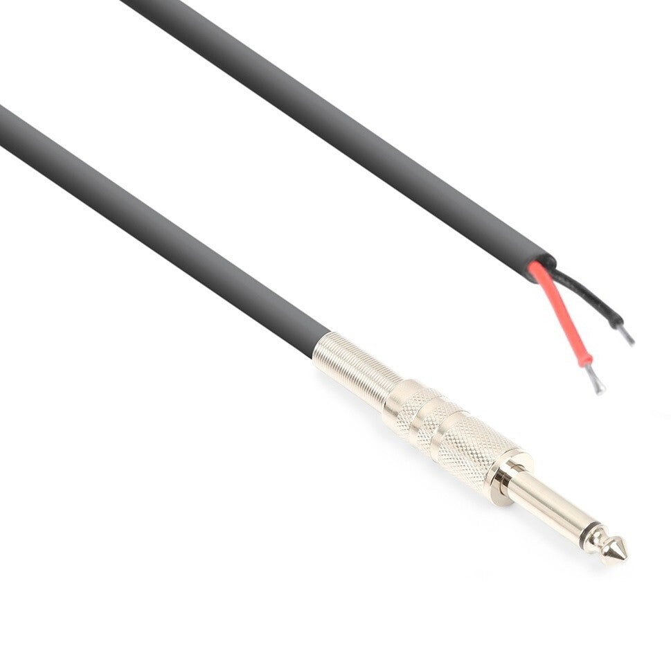 CX410-6 Luidsprekerkabel 6.3mm Mono Jack - open eind