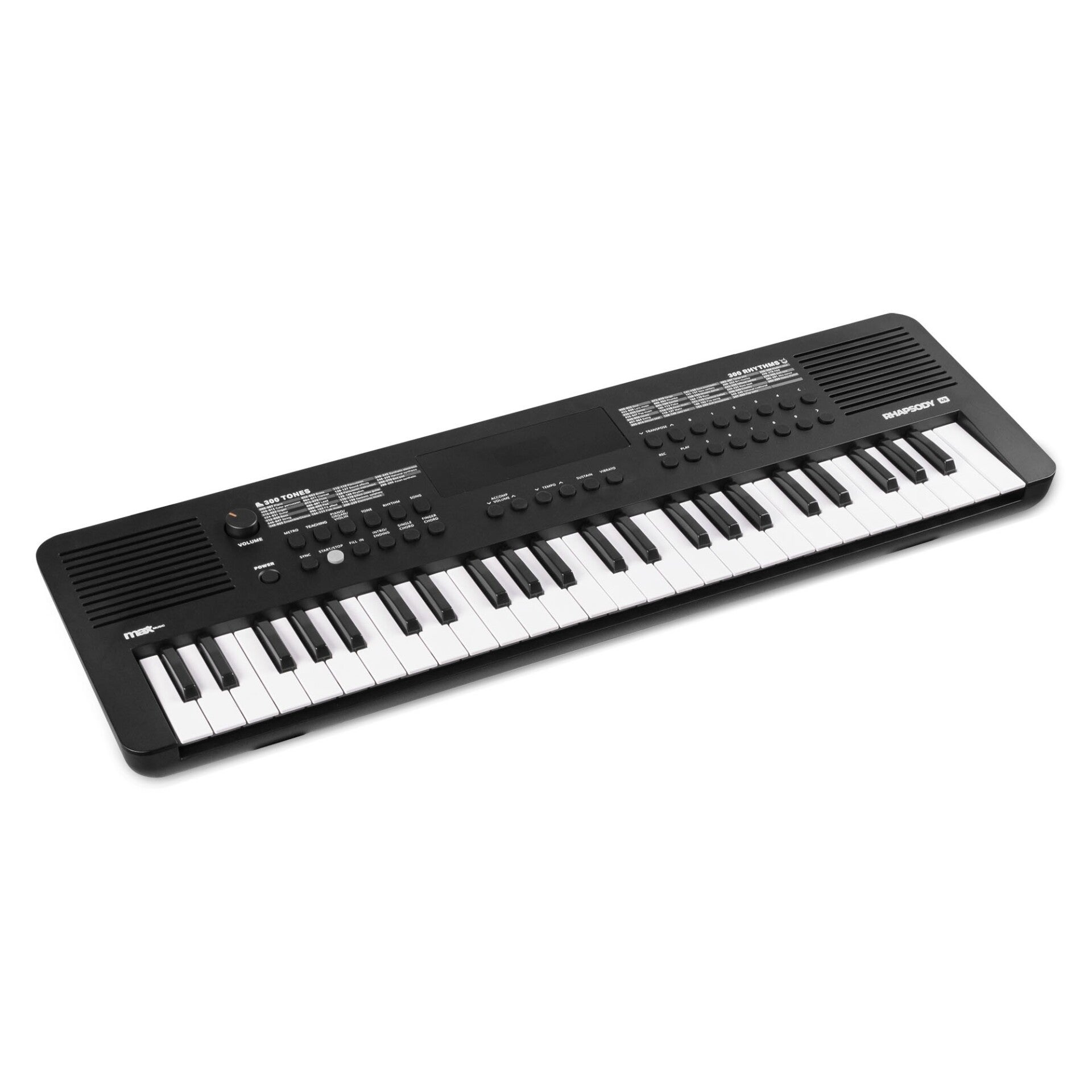 Max Rhapsody49 Electronic Keyboard 49-keys