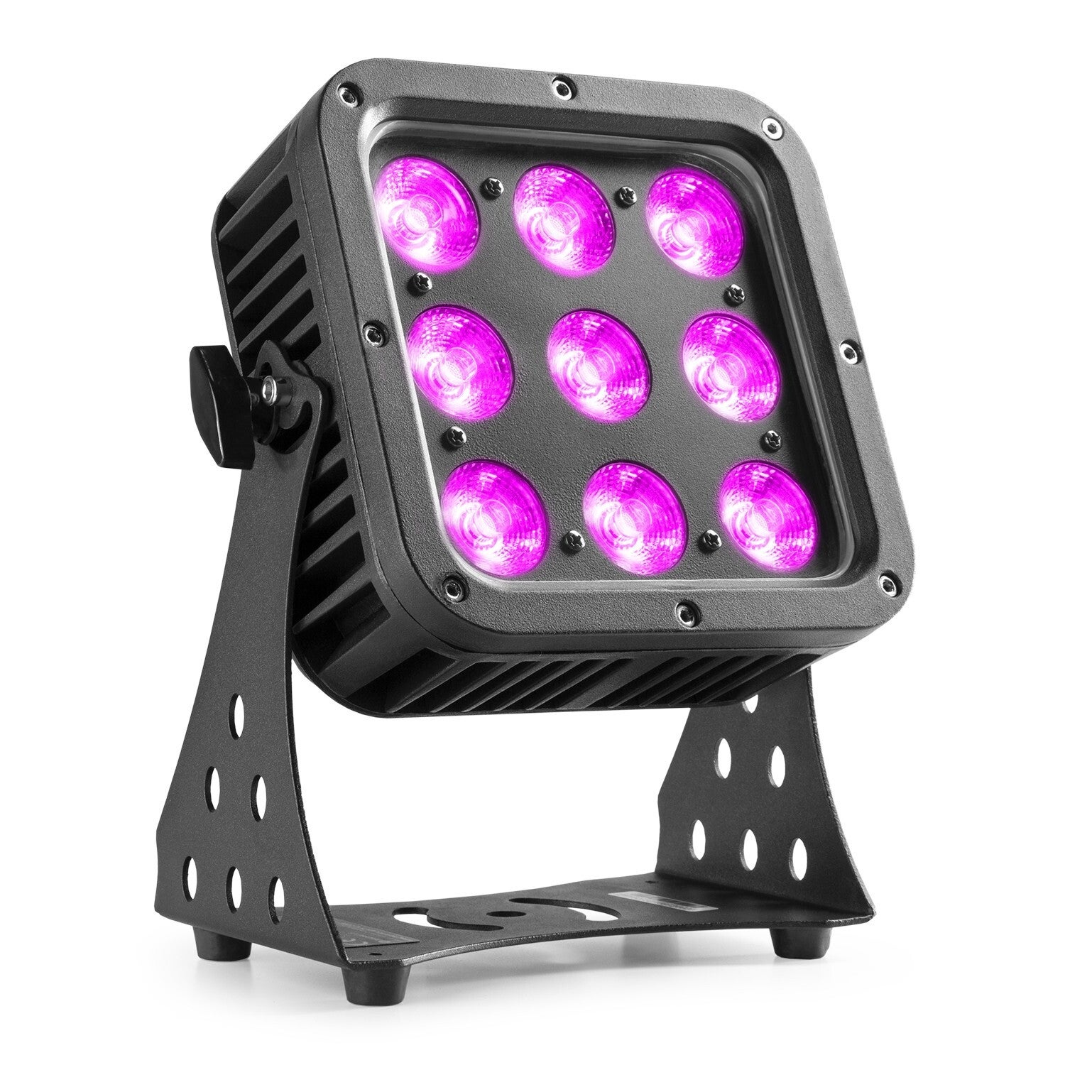 BEAMZ STARCOLOR72 LED FLOOD LIGHT 9X 8W IP65 RGBW