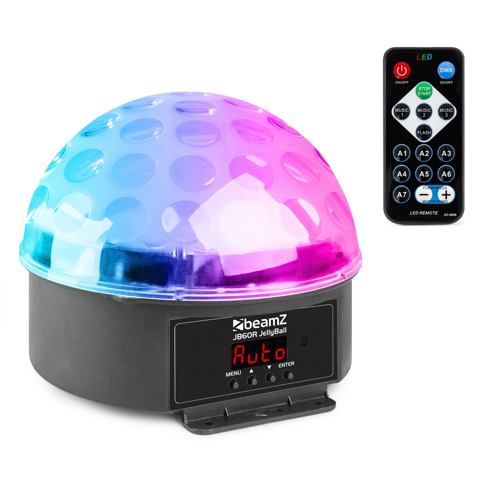 JB60R Jelly Ball DMX LED 6 Colours