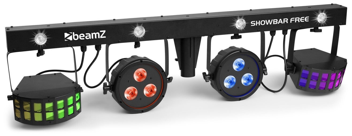 SHOWBAR FREE with PAR, Derby and Strobe effects