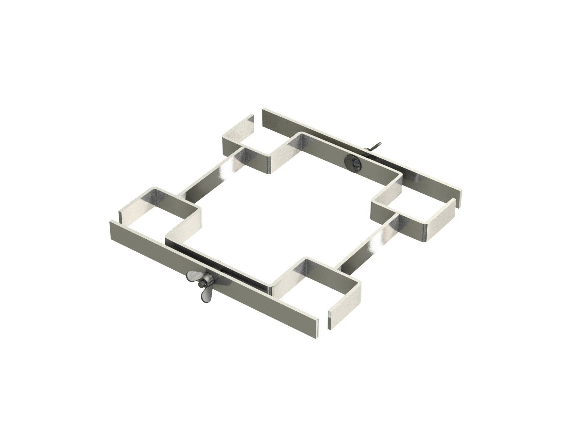 750PL-LTL4 Stage Leg to Leg Clamp (4 round legs)