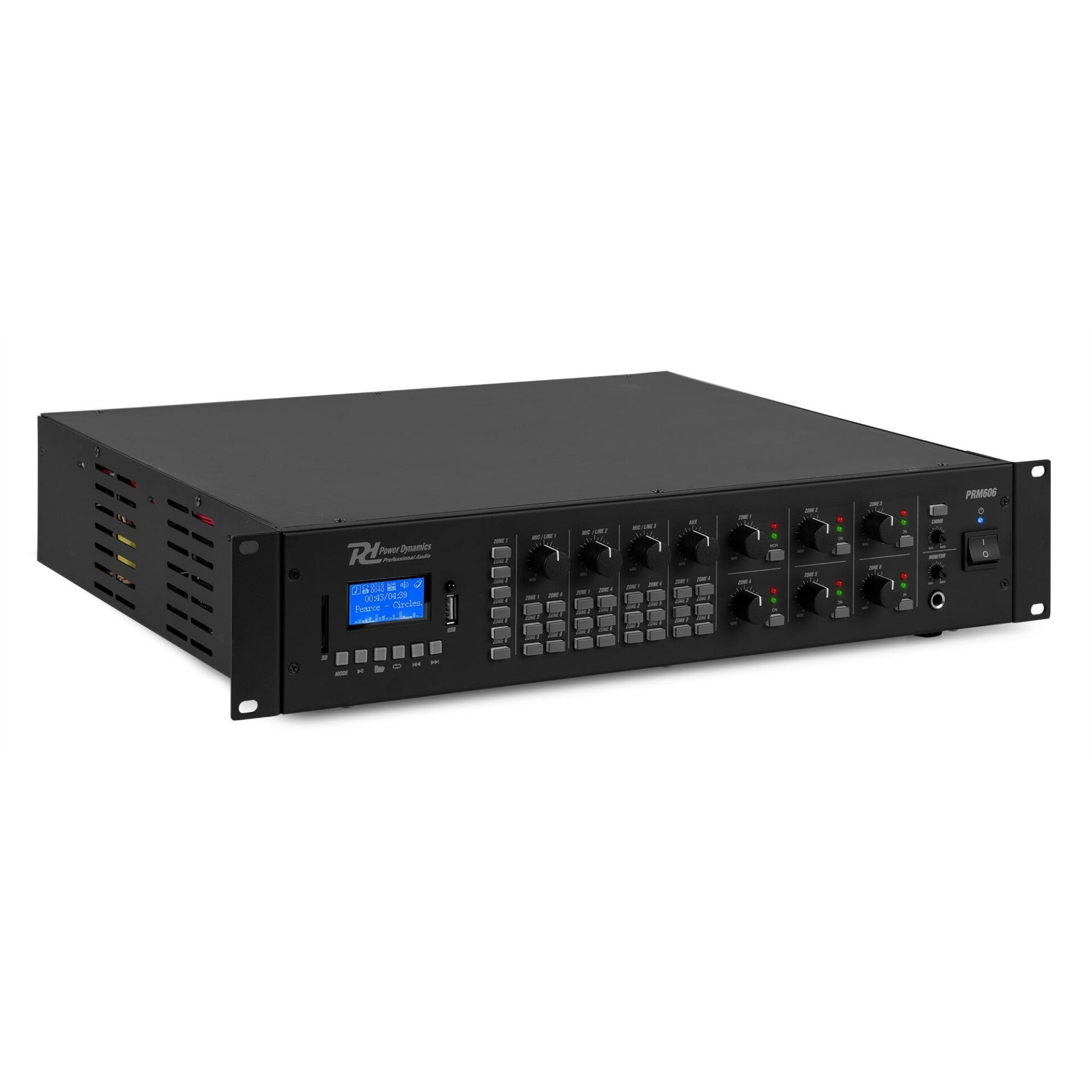 PRM606 100V 6-Zone Matrix-Versterker 6x 60W