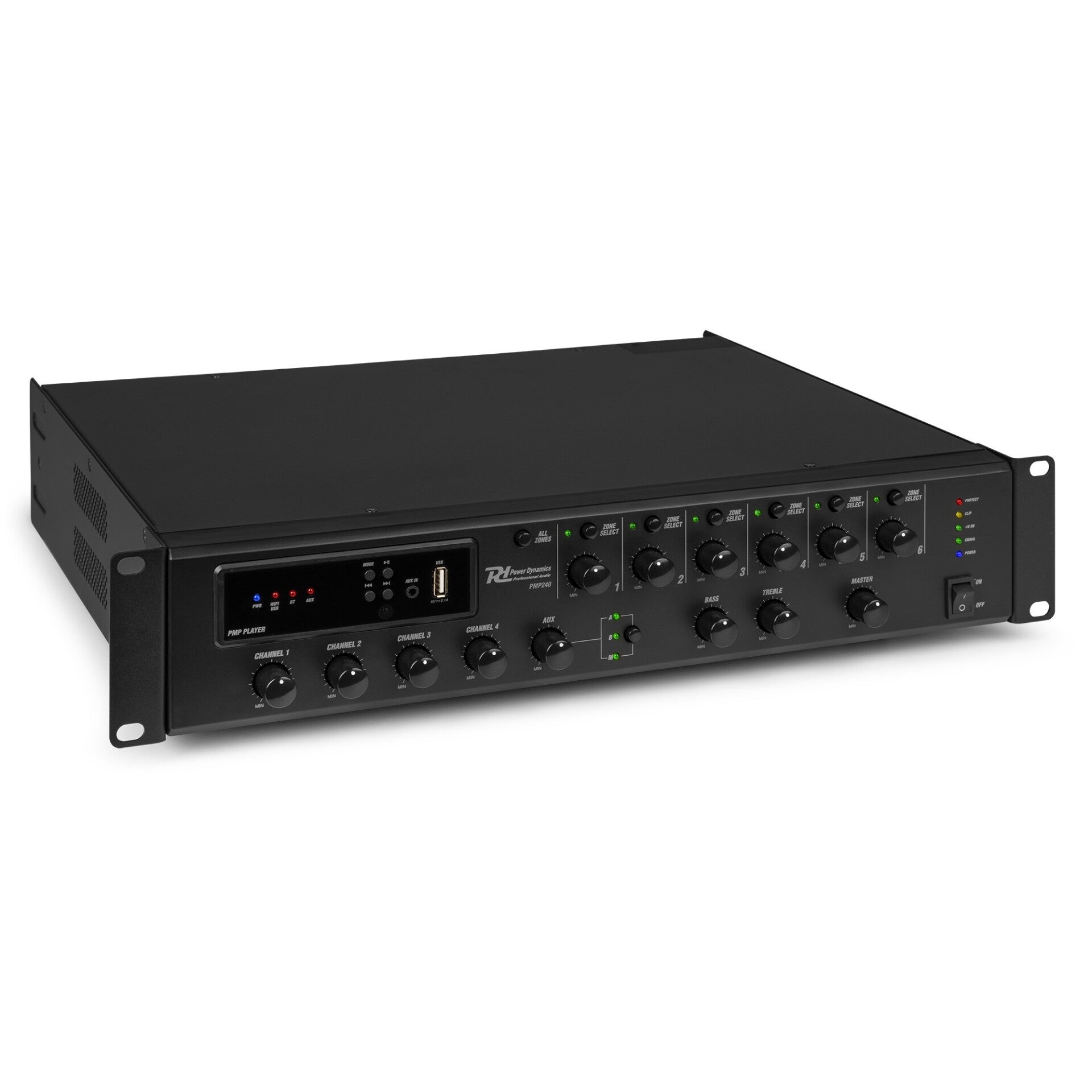 PMP240 Commercial Mixer Amplifier 240W 6 zones
