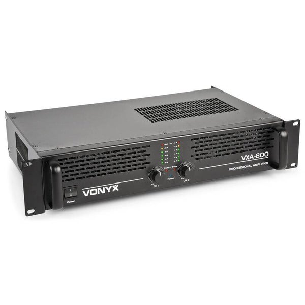 VONYX  PA VERSTERKER VXA-800 II 2X 400W