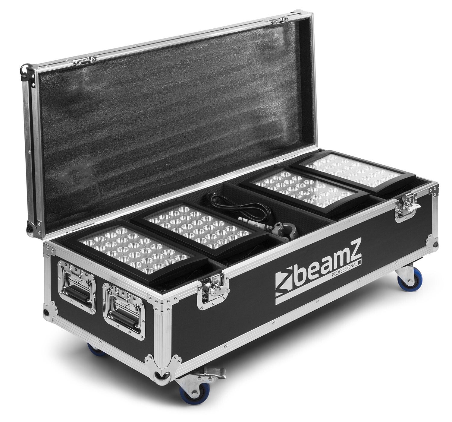 FL4 Flightcase voor 4 stuks StarColor240 of StarColor360 wash lights