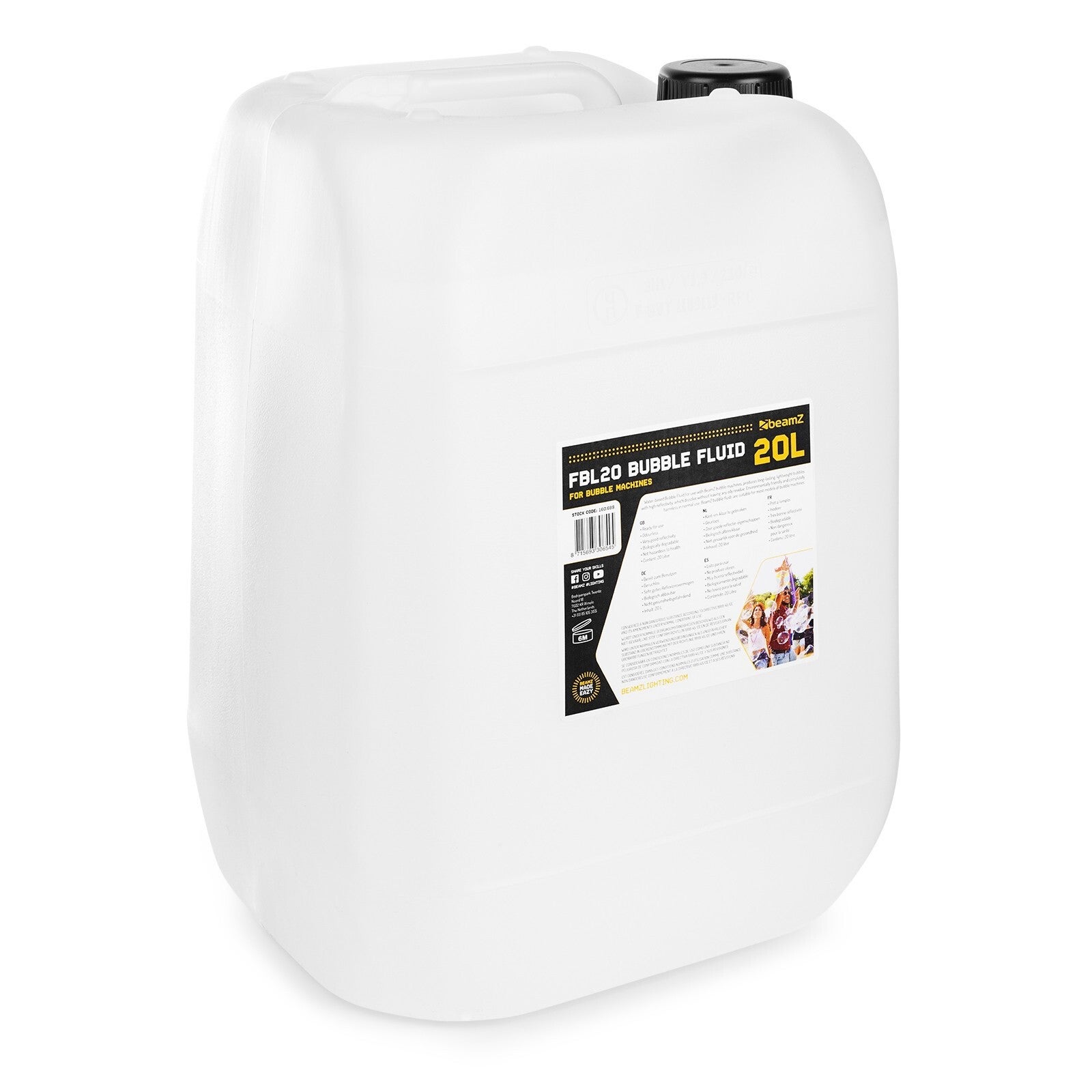 BEAMZ FBL20 BUBBELVLOEISTOF 20 LITER