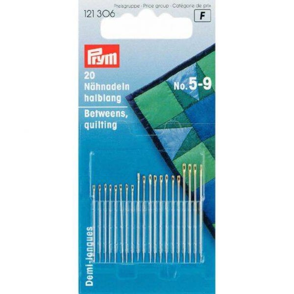 PRYM NAAINAALDEN HALFLANG STAAL ASSORTIMENT NR.5-9