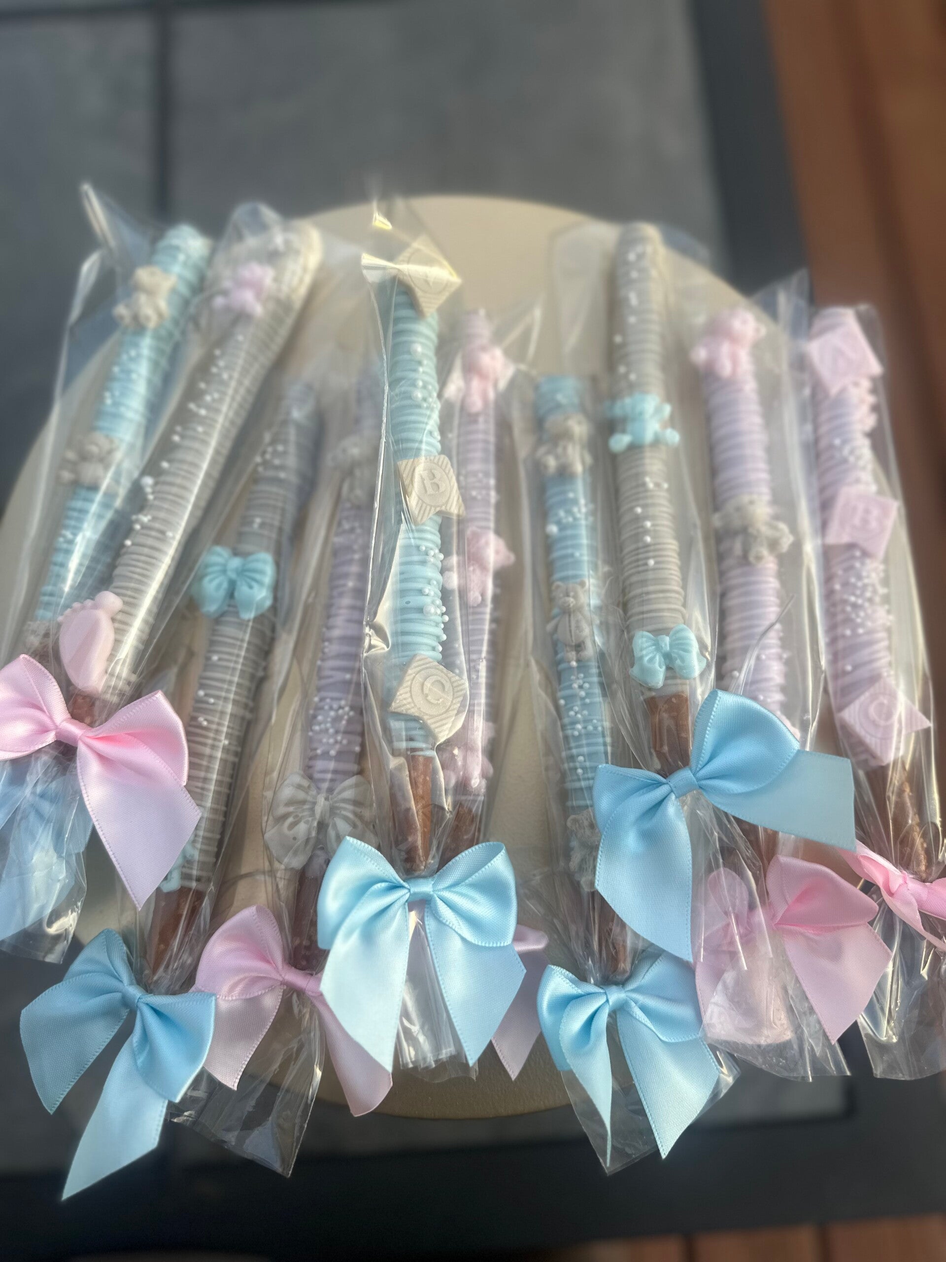 Dipped Pretzel Rods