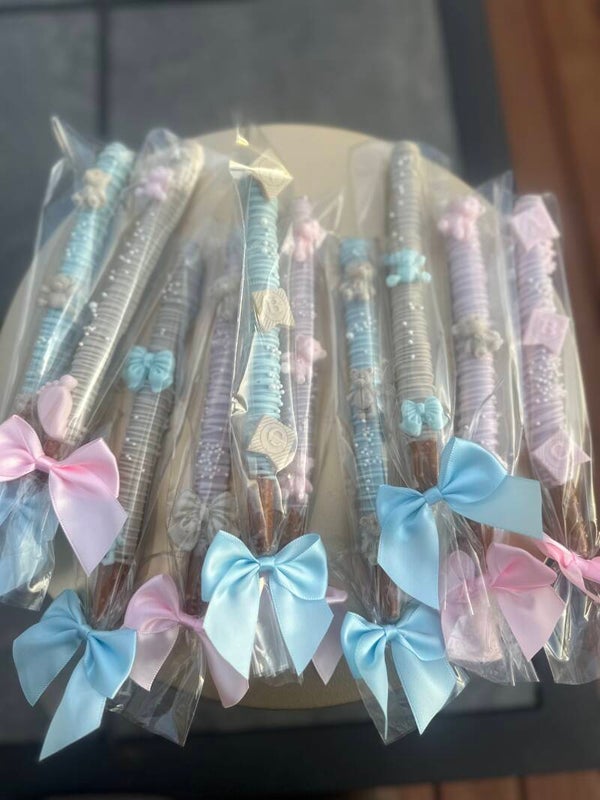 Dipped Pretzel Rods