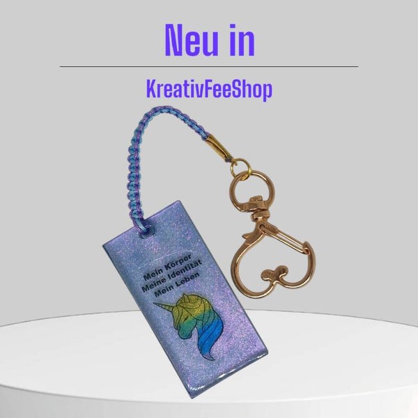 Schlüsselanhänger Mein Körper...